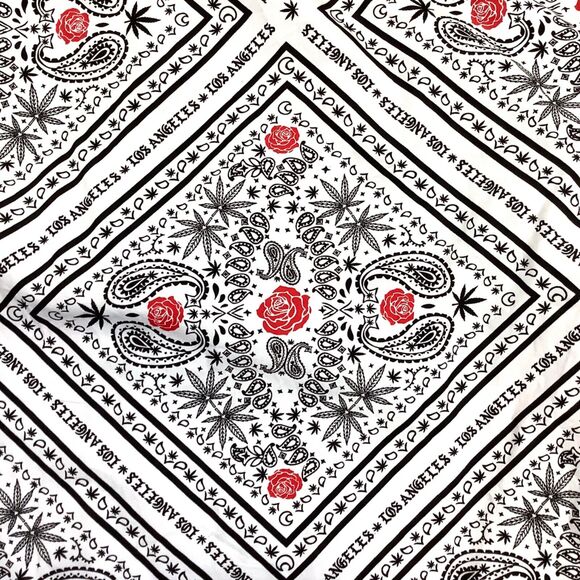 Eighty Eight Mens Sz XL Marijuana Cannabis Collared Shirt White Short Sleeve - Picture 7 of 10